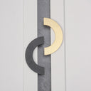 Milo-Knobhandle-Pulls-Cabinetry-arch-Brass-Antique Brass-Black-HK0166