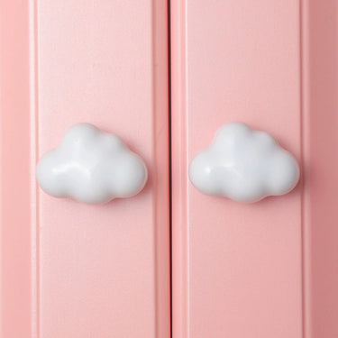 Cloud Kids Room Ceramic Knob-Matte White