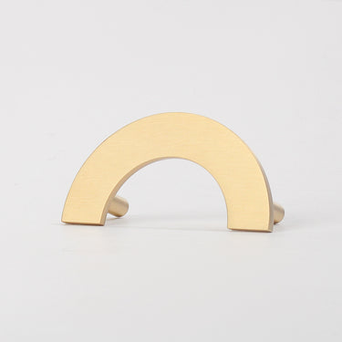 Milo Cabinetry-arch-Handle-Brass-Antique Brass-Black-HK0166
