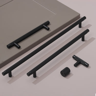  Long Handle Cabinet Drawer DIY Wardrobe Dane _Matte_Black  Minimalism
