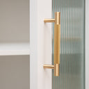 Classical Modern  Closet  Wardrobe Entrance Cabinet_Handle  Brushed Brass 
