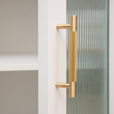 Classical Modern  Closet  Wardrobe Entrance Cabinet_Handle  Brushed Brass 

