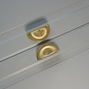 Cabinet Classics cup pulls Albany Brushed Brass
