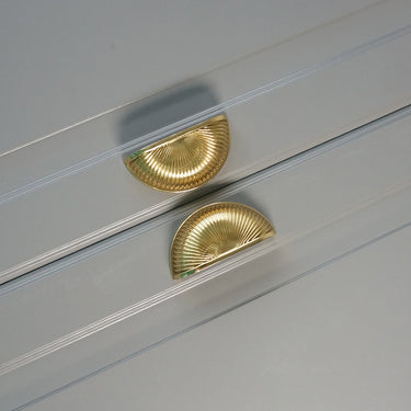 Cabinet Classics cup pulls Albany Brushed Brass