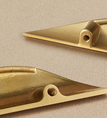 Cabinetry Jade  Handle Brushed Brass Classic 