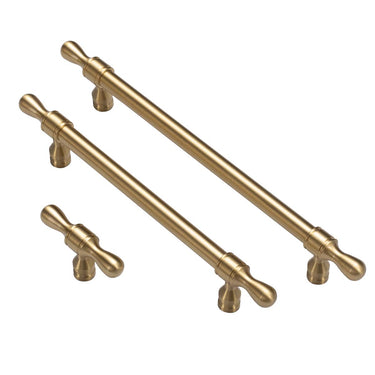 Matilda Cabinet Handle-Brushed Brass