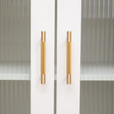Classical Modern  Closet  Wardrobe Entrance Cabinet_Handle  Brushed Brass 
