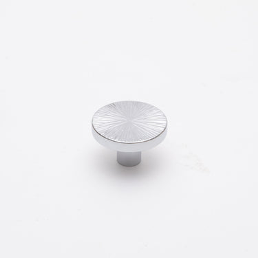 Luxo Round Cabinet Knob-Chrome