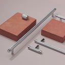 wardrobe  Closet  Long Handle DIY
Knurled_Brass_Cabinet_Handle_Dane_Chrome