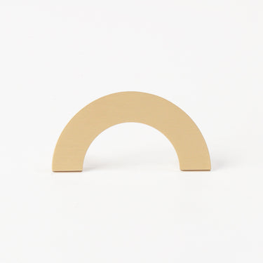 Milo Cabinetry-arch-Handle-Brass-Antique Brass-Black-HK0166