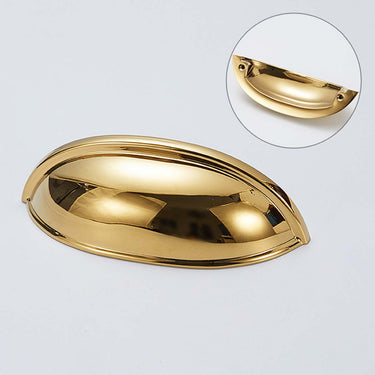 Bella Cup Cabinet Pull-PVD Gold