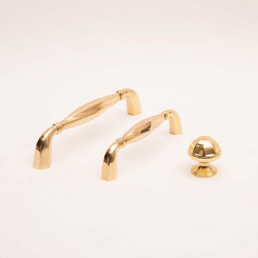Tess Brass Cabinet Handle-PVD Gold