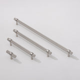 Gino Knurled Cabinet Handle-Brushed Nickel
