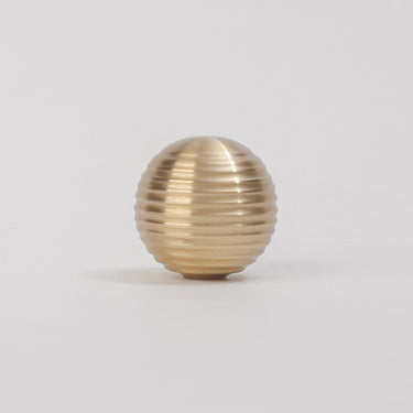 Datura Ball Cabinet Knob-Brushed Brass
