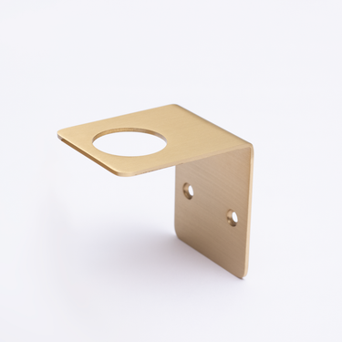 Wall Bottle Holder-Brushed Brass