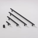  Long Handle Cabinet Drawer DIY Wardrobe Dane _Matte_Black  Minimalism
 

