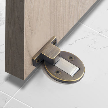 Mago Magnetic Door Stopper-Antique Brass